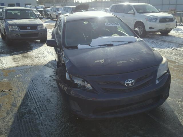 2T1BU4EE8BC685575 - 2011 TOYOTA COROLLA BA BLUE photo 1