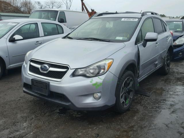 JF2GPACC6D2890571 - 2013 SUBARU XV CROSSTR SILVER photo 2