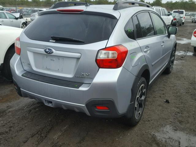 JF2GPACC6D2890571 - 2013 SUBARU XV CROSSTR SILVER photo 4