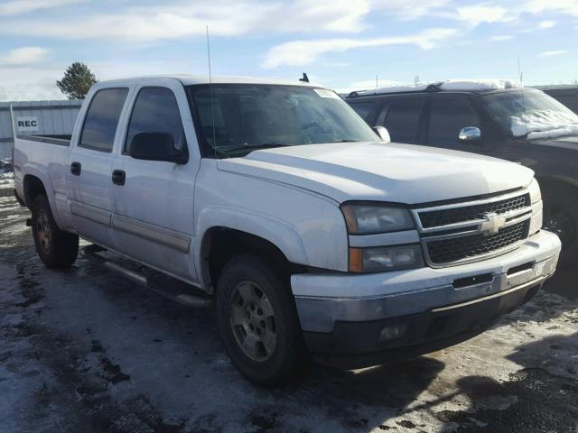 2GCEK13T061168956 - 2006 CHEVROLET SILVERADO WHITE photo 1