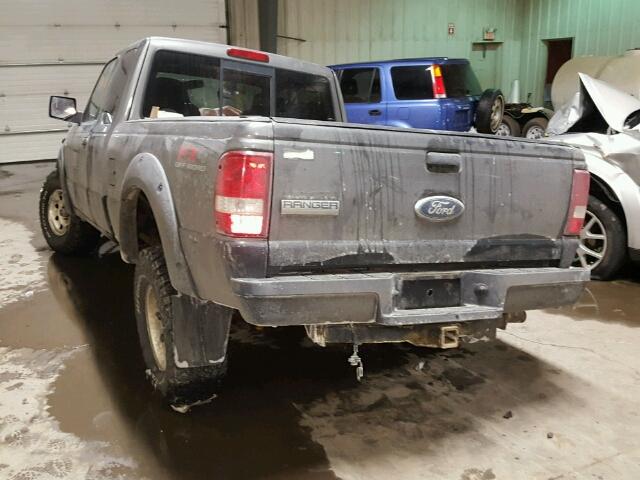 1FTZR45E77PA35760 - 2007 FORD RANGER SUP GRAY photo 3