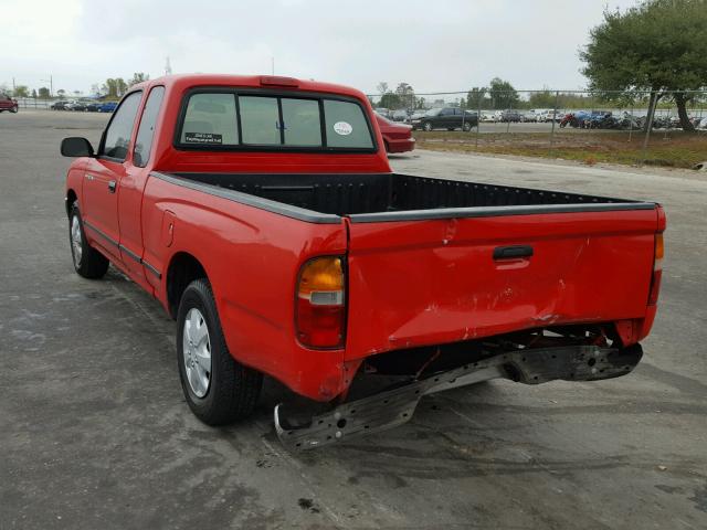 4TAVL52N5VZ291841 - 1997 TOYOTA TACOMA XTR RED photo 3