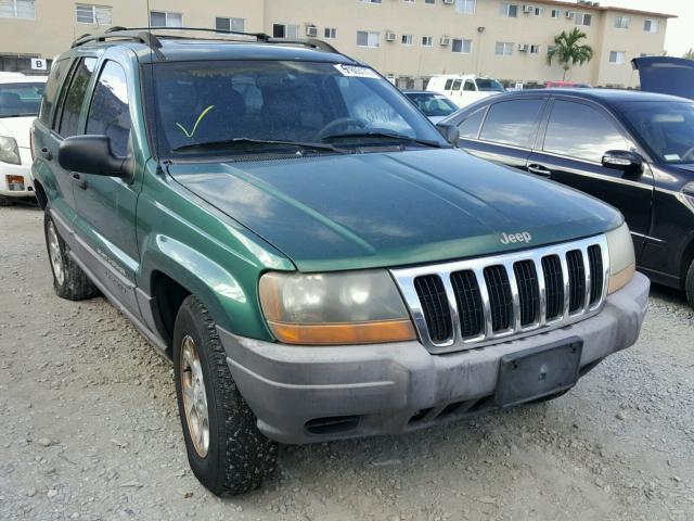 1J4G258S5XC683070 - 1999 JEEP GRAND CHER GREEN photo 1