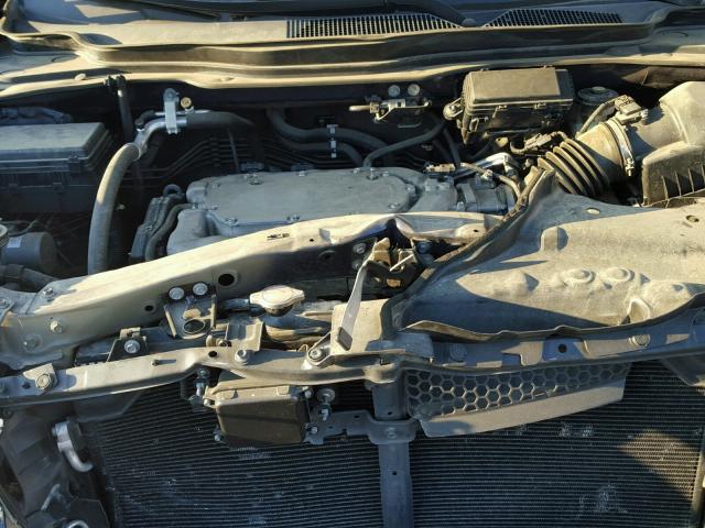 5FRYD3H85EB012526 - 2014 ACURA MDX ADVANC BLUE photo 7