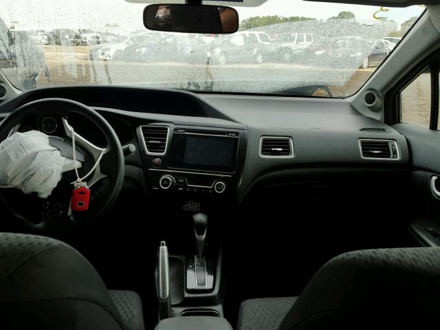 19XFB2F89FE050439 - 2015 HONDA CIVIC EX ნაცრისფერი ფოტო 9