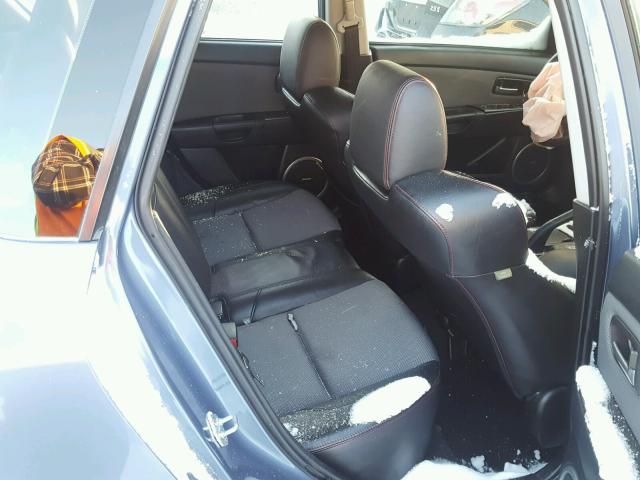 JM1BK34M581822347 - 2008 MAZDA SPEED 3 蓝色 照片 6