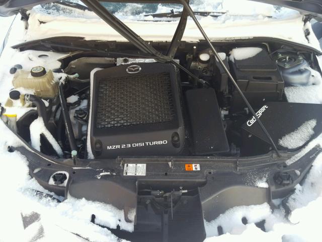 JM1BK34M581822347 - 2008 MAZDA SPEED 3 蓝色 照片 7