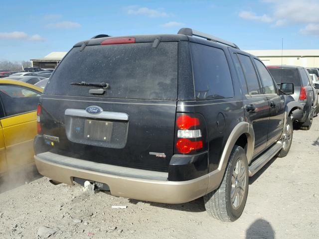 1FMEU64EX7UA63768 - 2007 FORD EXPLORER E BLACK photo 4