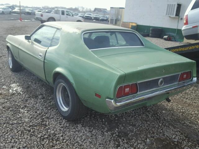 1F01F199909 - 1971 FORD MUSTANG GREEN photo 3