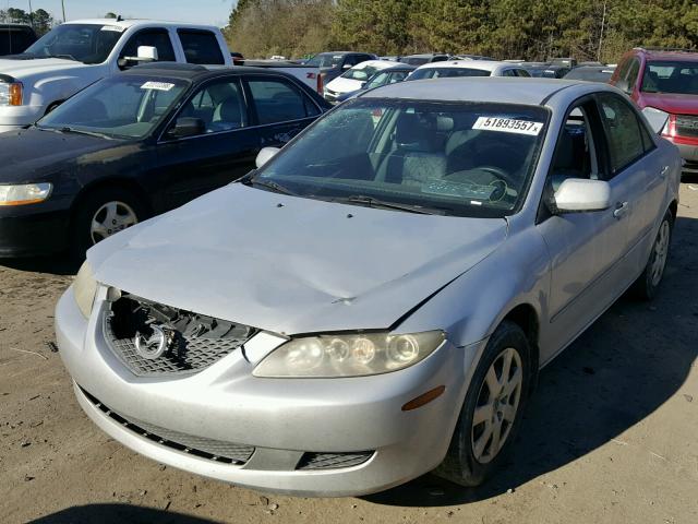 1YVFP80C155M39288 - 2005 MAZDA 6 I SILVER photo 2