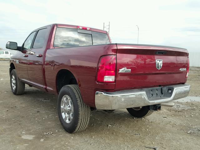 3C6UR5DJ8HG771568 - 2017 RAM 2500 SLT MAROON photo 3