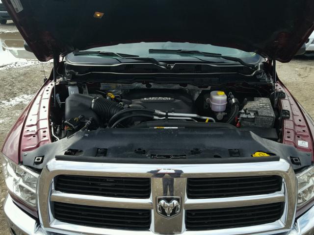 3C6UR5DJ8HG771568 - 2017 RAM 2500 SLT MAROON photo 7