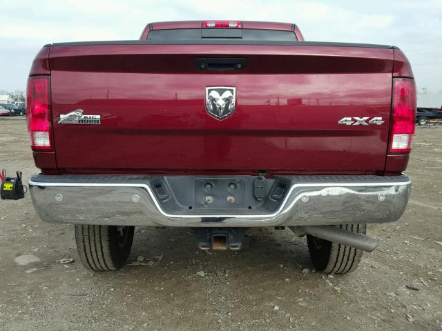 3C6UR5DJ8HG771568 - 2017 RAM 2500 SLT MAROON photo 9