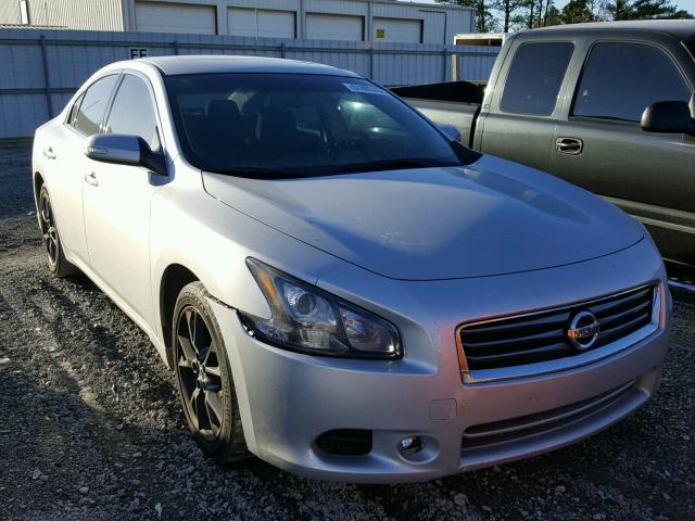 1N4AA5APXEC491554 - 2014 NISSAN MAXIMA S SILVER photo 1