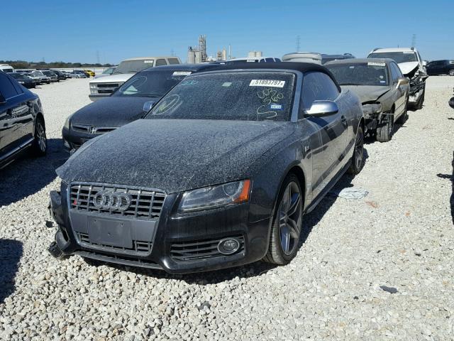 WAUVGAFH8BN003560 - 2011 AUDI S5 PRESTIG BLACK photo 2