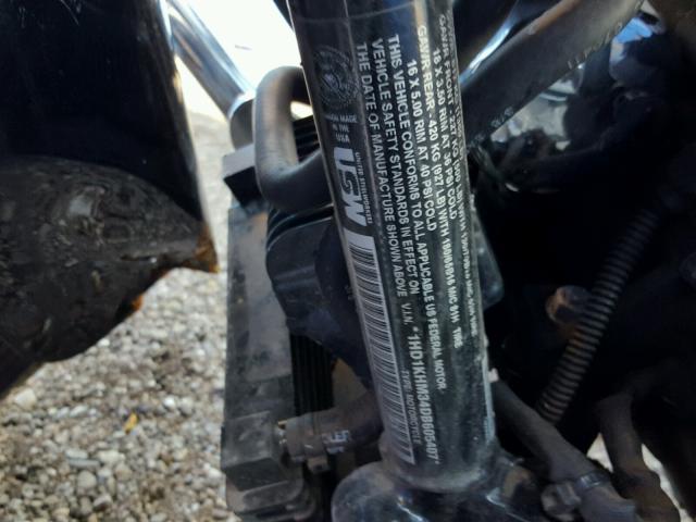 1HD1KHM34DB605407 - 2013 HARLEY-DAVIDSON FLTRX ROAD BLACK photo 10