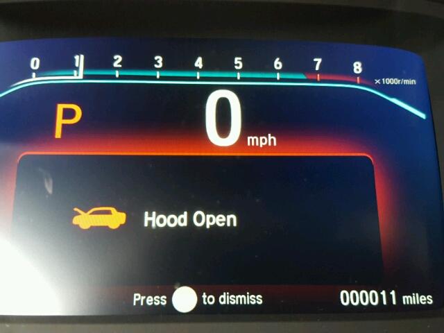 5FNRL6H75JB031248 - 2018 HONDA ODYSSEY EX BLACK photo 8