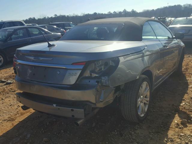 1C3BC2EG2BN596689 - 2011 CHRYSLER 200 TOURIN GRAY photo 4