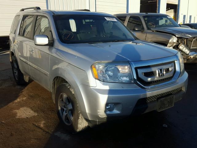 5FNYF3H47AB019559 - 2010 HONDA PILOT EX GRAY photo 1