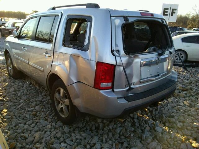 5FNYF3H47AB019559 - 2010 HONDA PILOT EX GRAY photo 5