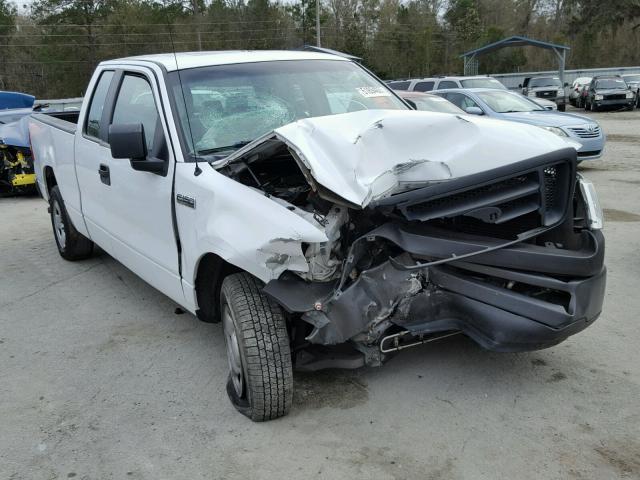 1FTRX12W27FB22912 - 2007 FORD F150 WHITE photo 1