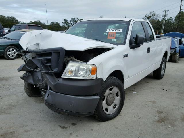 1FTRX12W27FB22912 - 2007 FORD F150 WHITE photo 2