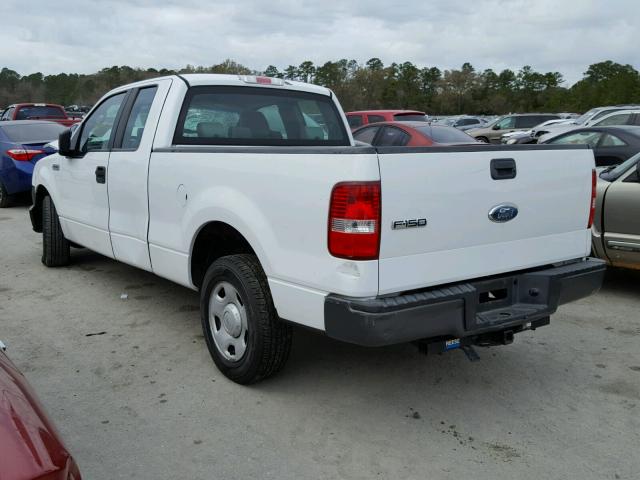 1FTRX12W27FB22912 - 2007 FORD F150 WHITE photo 3