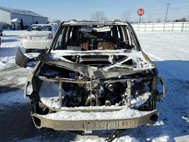 1GNDS13S572230993 - 2007 CHEVROLET TRAILBLAZE BURN photo 9