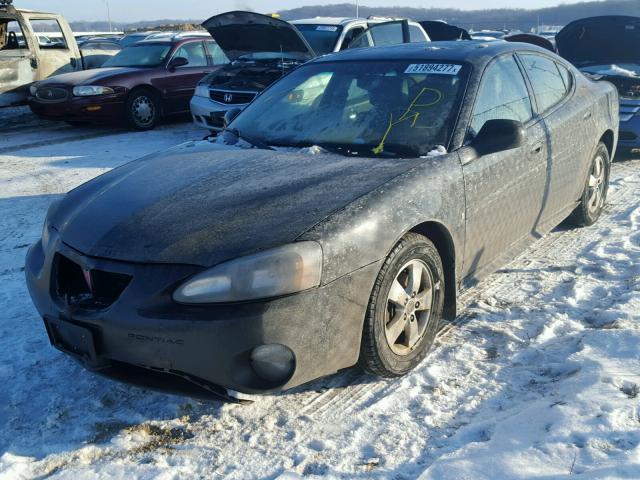 2G2WP552361163675 - 2006 PONTIAC GRAND PRIX BLACK photo 2