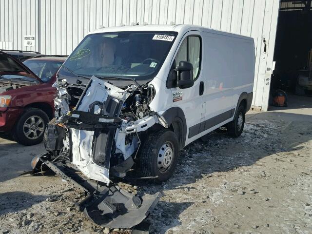 3C6TRVAG8FE514732 - 2015 RAM PROMASTER WHITE photo 2