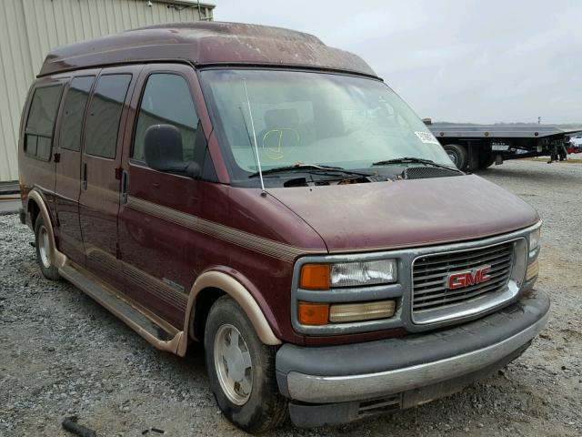 1GDFG15R8V1068501 - 1997 GMC SAVANA RV BURGUNDY photo 1