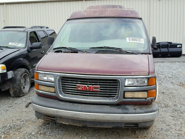 1GDFG15R8V1068501 - 1997 GMC SAVANA RV BURGUNDY photo 9