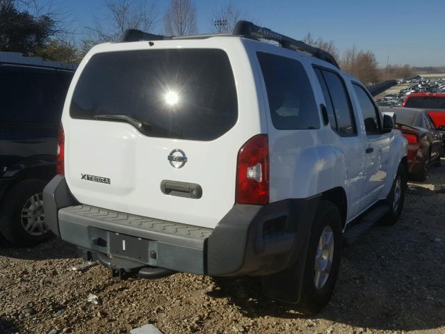 5N1AN08U28C533812 - 2008 NISSAN XTERRA OFF WHITE photo 4