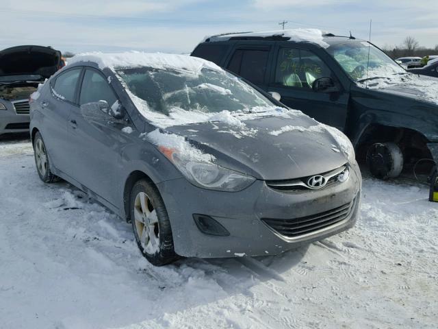 5NPDH4AE0BH059728 - 2011 HYUNDAI ELANTRA GL GRAY photo 1