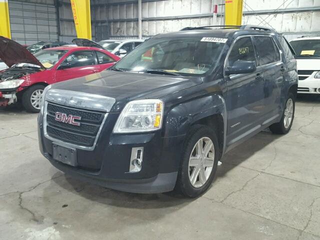 2CTFLVECXB6465546 - 2011 GMC TERRAIN SL BLACK photo 2