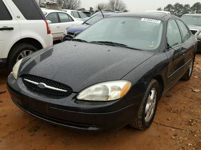 1FAFP53263G271677 - 2003 FORD TAURUS SE BLACK photo 2