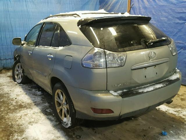 2T2HK31U79C096580 - 2009 LEXUS RX 350 GOLD photo 3