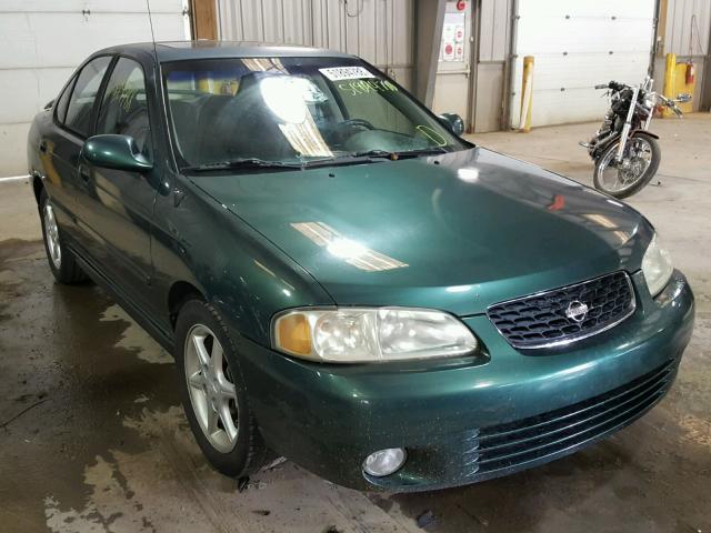 3N1BB51D31L112655 - 2001 NISSAN SENTRA SE GREEN photo 1