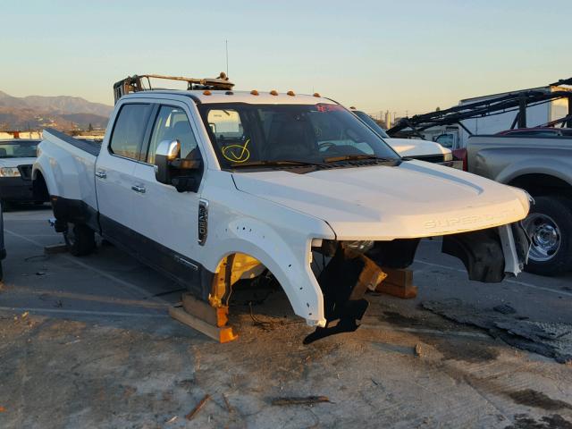 1FT8W4DT2HEC09316 - 2017 FORD F450 SUPER WHITE photo 1