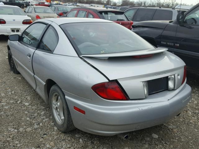 1G2JB12FX37200499 - 2003 PONTIAC SUNFIRE SILVER photo 3