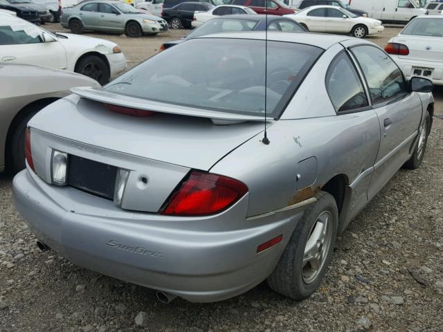 1G2JB12FX37200499 - 2003 PONTIAC SUNFIRE SILVER photo 4