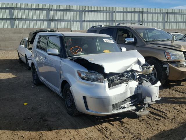 JTLKE50E691065952 - 2009 TOYOTA SCION XB SILVER photo 1