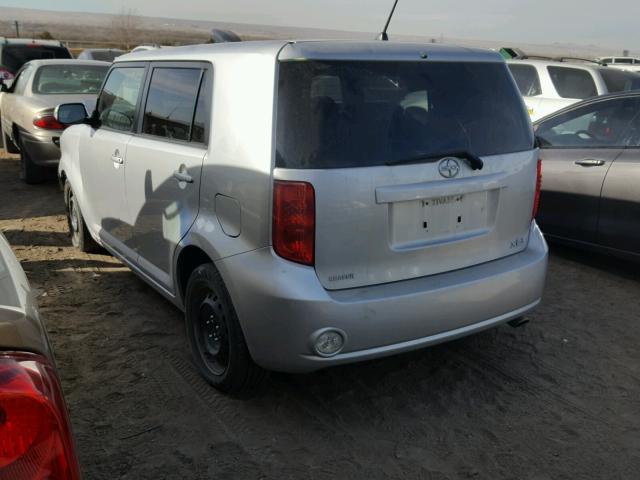 JTLKE50E691065952 - 2009 TOYOTA SCION XB SILVER photo 3