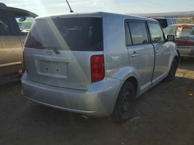 JTLKE50E691065952 - 2009 TOYOTA SCION XB 银色 照片 4