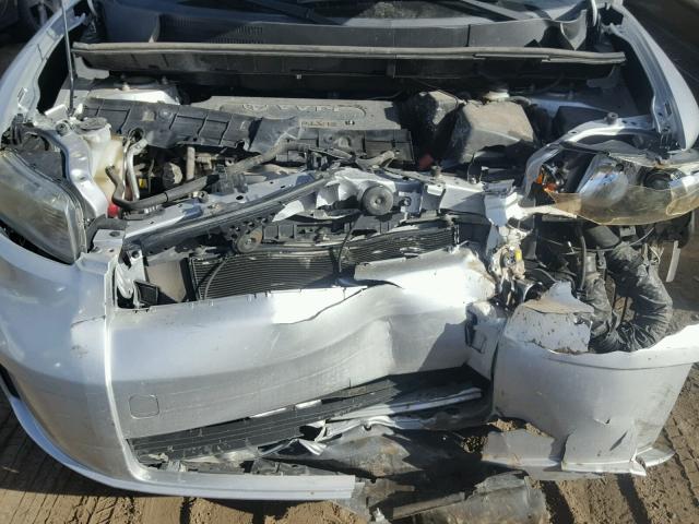 JTLKE50E691065952 - 2009 TOYOTA SCION XB SILVER photo 7