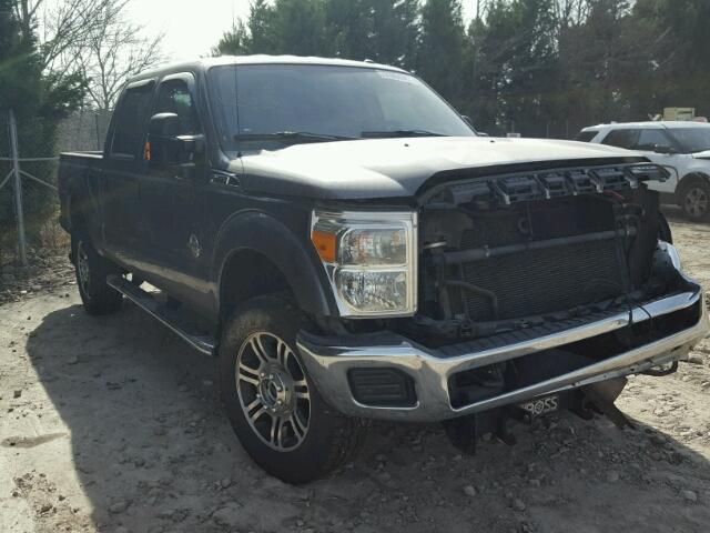 1FT8W3BT4CEC90695 - 2012 FORD F350 SUPER GRAY photo 1