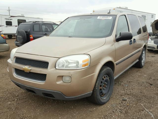 1GNDV23W68D208006 - 2008 CHEVROLET UPLANDER L 金色 照片 2