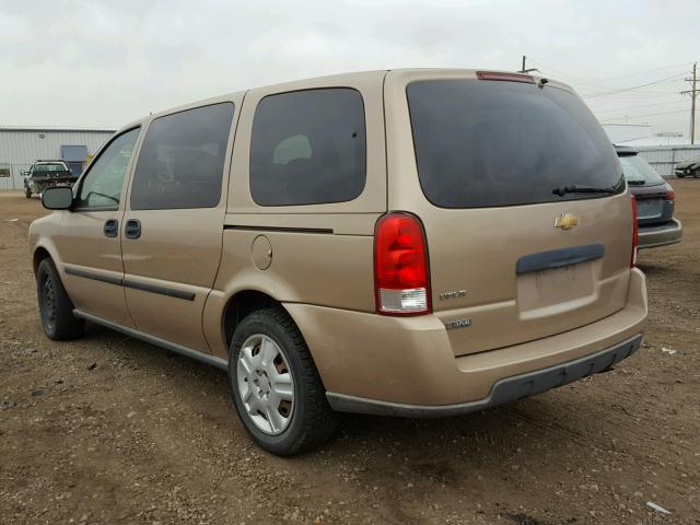 1GNDV23W68D208006 - 2008 CHEVROLET UPLANDER L 金色 照片 3