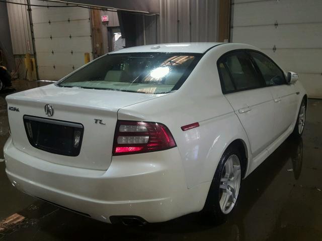 19UUA66268A030752 - 2008 ACURA TL WHITE photo 4