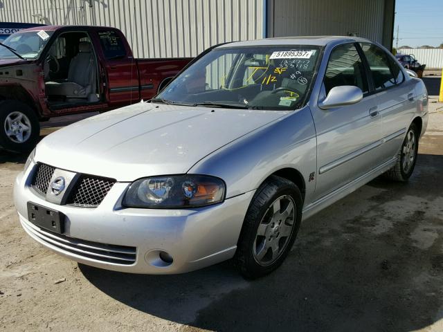 3N1AB51A55L512837 - 2005 NISSAN SENTRA SE- SILVER photo 2